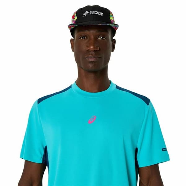 Kortærmet T-shirt til Mænd Asics Padel Court Ss Top Blå Himmelblå - S