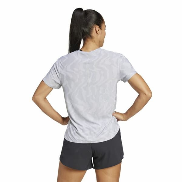 Kortærmet T-shirt til Kvinder Adidas Ultimate Engineered Running Hvid - XL