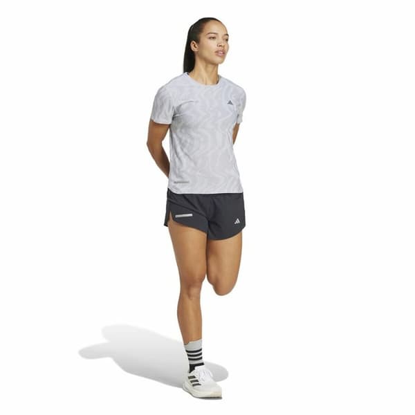 Kortærmet T-shirt til Kvinder Adidas Ultimate Engineered Running Hvid - XL