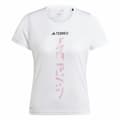 Miniatyrbillede 2 af 8: Kortærmet T-shirt til Mænd Adidas Terrex Agravic Hvid - XS