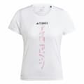 Miniatyrbillede 1 af 8: Kortærmet T-shirt til Mænd Adidas Terrex Agravic Hvid - M