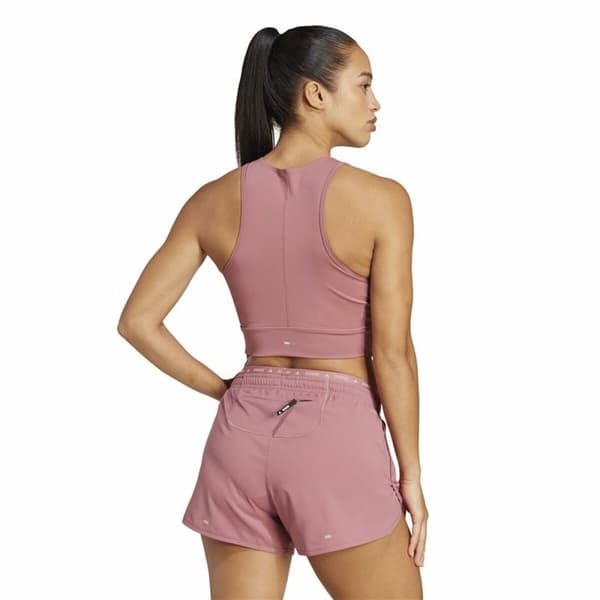 Kortarmet T-skjorte til Menn Adidas Own The Run Rosa - S