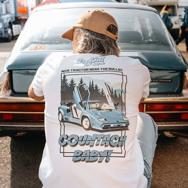 T-shirt med kortärm Herr Radikal Revolution RKLCB101S S