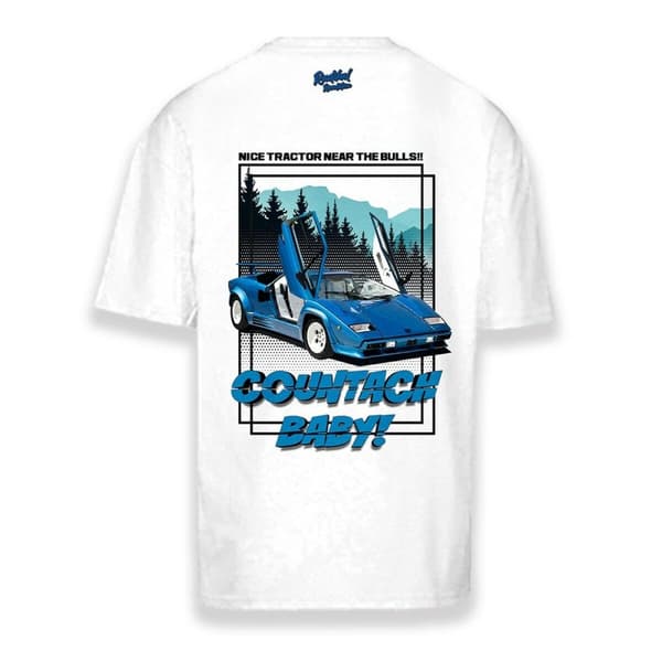 T-shirt med kortärm Herr Radikal Revolution RKLCB101S S