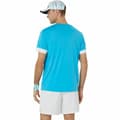 Miniatyrbillede 2 af 6: Kortærmet Sport T-shirt Asics Court Ss Top Himmelblå Tovtrækning - L