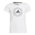 Miniatyrbillede 1 af 6: Børne Kortærmet T-shirt Adidas Graphic Hvid - 13-14 år