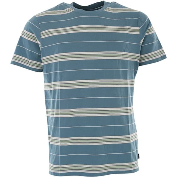 T-shirt Rip Curl Surf Revival Stripe Akvamarin Mænd - S