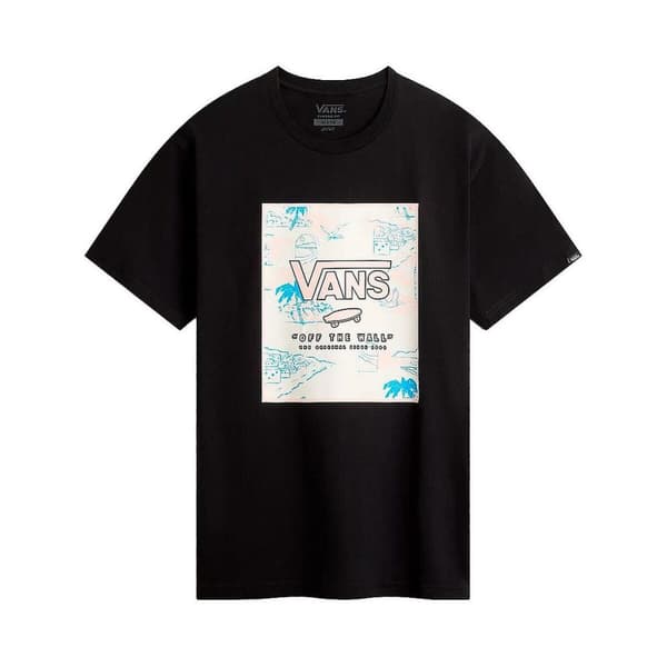 Kortærmet T-shirt til Mænd Vans MN CLASSIC PRINT BOX VN0A5E7YCYV1 Orange - S
