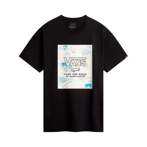 Kortærmet T-shirt til Mænd Vans MN CLASSIC PRINT BOX VN0A5E7YCYV1 Orange - S