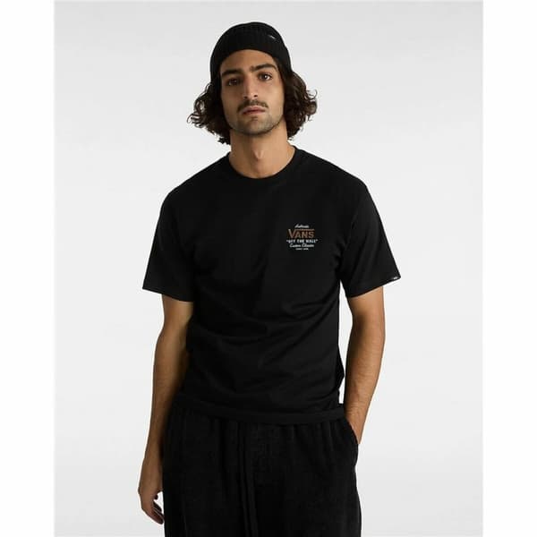 T-shirt med kortärm Herr Vans Holder St Classic Svart - XL