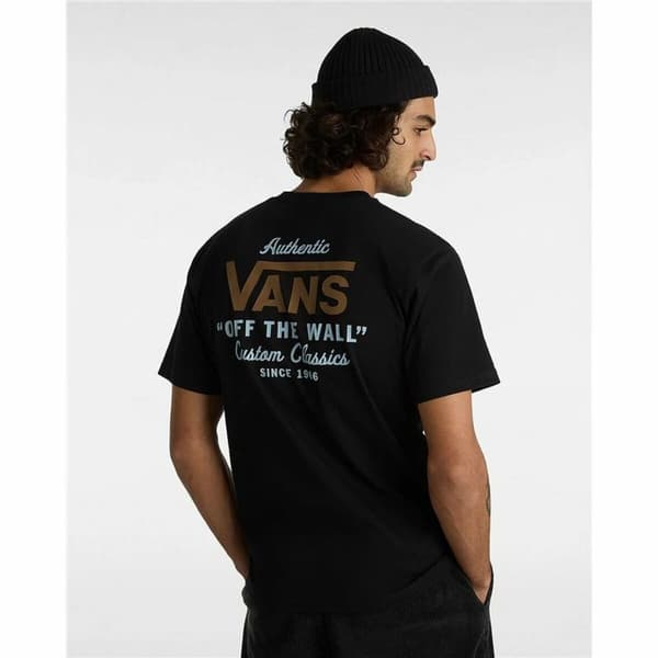 T-shirt med kortärm Herr Vans Holder St Classic Svart - XL