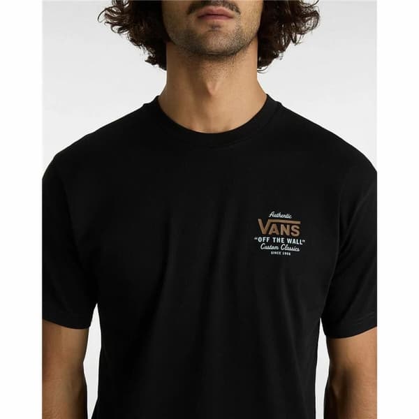 T-shirt med kortärm Herr Vans Holder St Classic Svart - XL