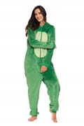Miniatyrbild 6 av 11: Unisex pyjamas med huva och dinosaurie, MORAJ XL