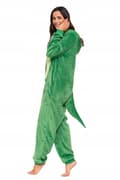 Miniatyrbild 7 av 11: Unisex pyjamas med huva och dinosaurie, MORAJ XL