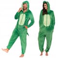 Miniatyrbild 1 av 11: Unisex pyjamas med huva och dinosaurie, MORAJ XL