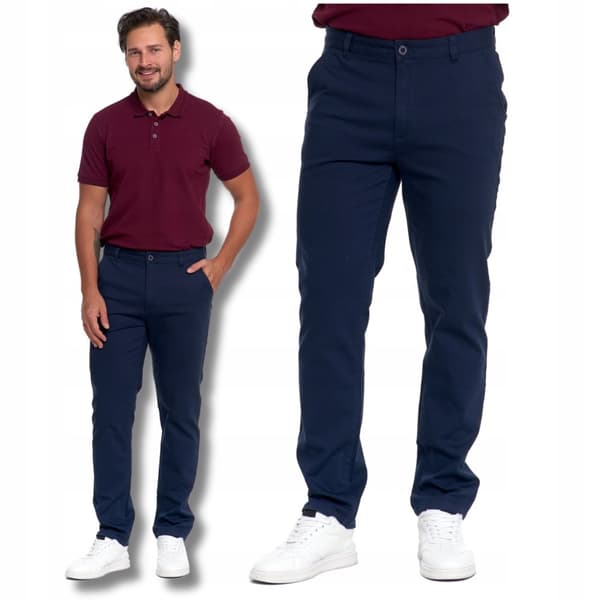 HERRBYXOR Eleganta chinos Raka ben Modern bomull MORAJ storlek 30