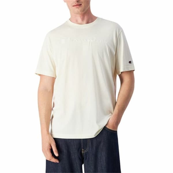 Kortærmet T-shirt til Mænd Champion Champion SS Hvid - L