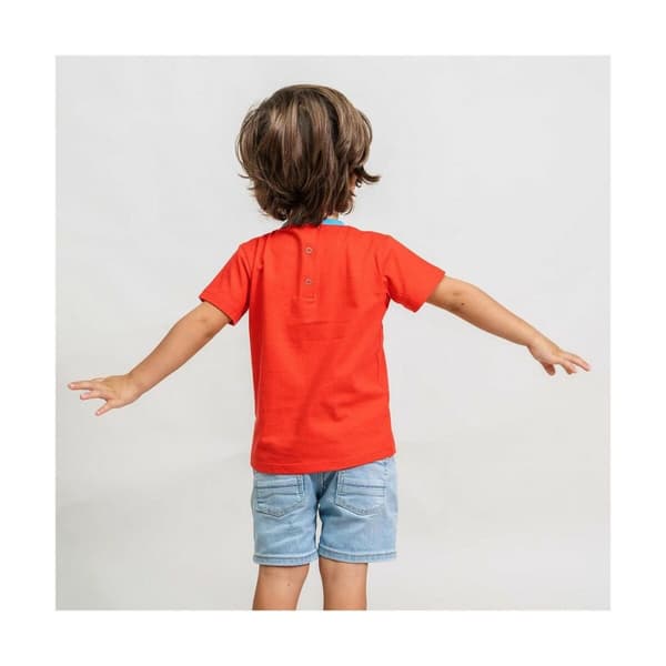 Kortærmet T-shirt Spider-Man Rød - 18 måneder