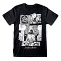 Miniatyrbillede 1 af 3: Kortærmet T-shirt Junji Ito Surgery Sort Unisex - XL
