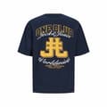 Miniatyrbild 6 av 7: Barn T-shirt med kortärm Jack & Jones Jorcole Back Print Marinblå - 110-116 cm
