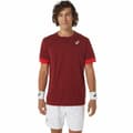 Miniatyrbild 1 av 6: T-shirt med kortärm Herr Asics Court Mörkröd Tennis - S