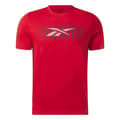 Miniatyrbild 1 av 6: T-shirt med kortärm Herr Reebok Graphic Series Röd - L