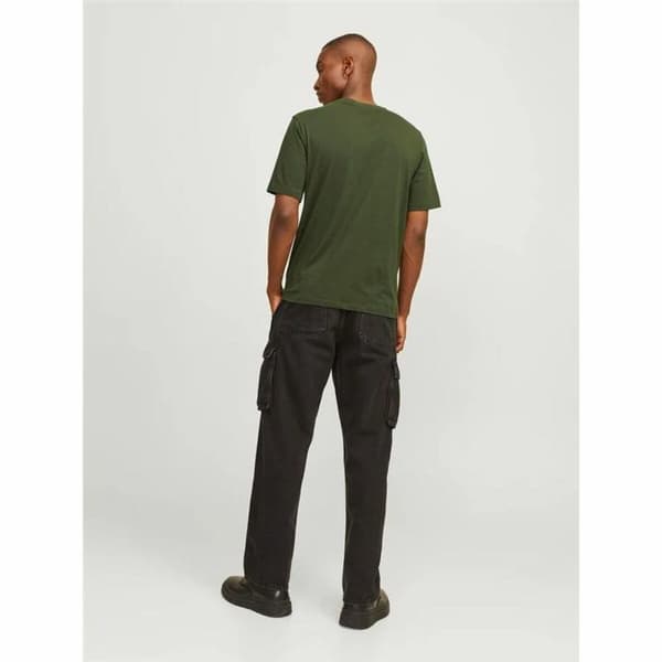 T-shirt med kortärm Herr Jack & Jones Oliv - XL