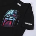Miniatyrbild 3 av 6: Barn T-shirt med kortärm The Mandalorian Svart - 6 år