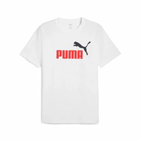 Kortærmet T-shirt til Mænd Puma Hvid - M