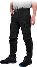 Miniatyrbillede 1 af 3: Arbejdsbukser til taljen JEANS JEANS303-T 54