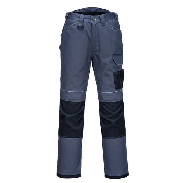 PW3 Let Stretch Bukser - Grå/Sort 41