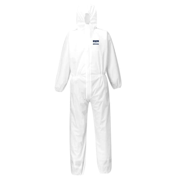 BizTex SMS-overaller Typ 5/6 - Vit M