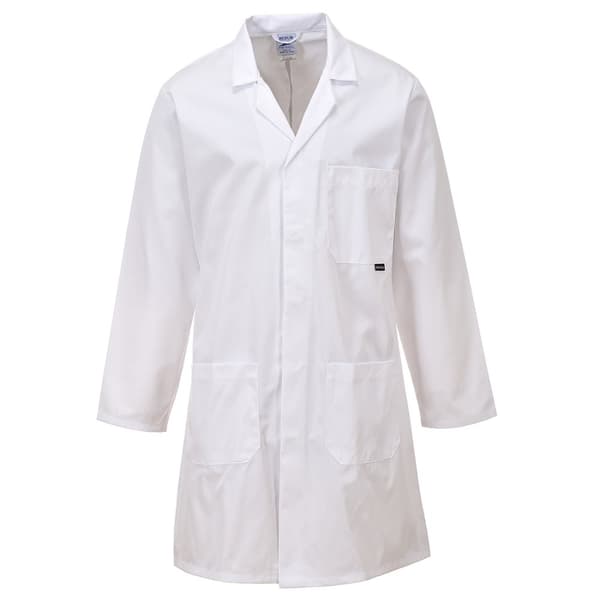 Portwest C852WHR 4XL standard laboratoriefrakke