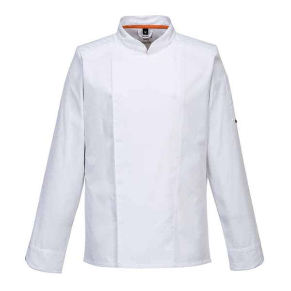 MeshAir Pro L/S Kokkesweatshirt - Hvid M