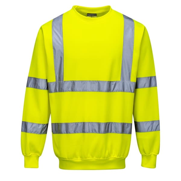 Hi-Vis Sweatshirt - Gul XL