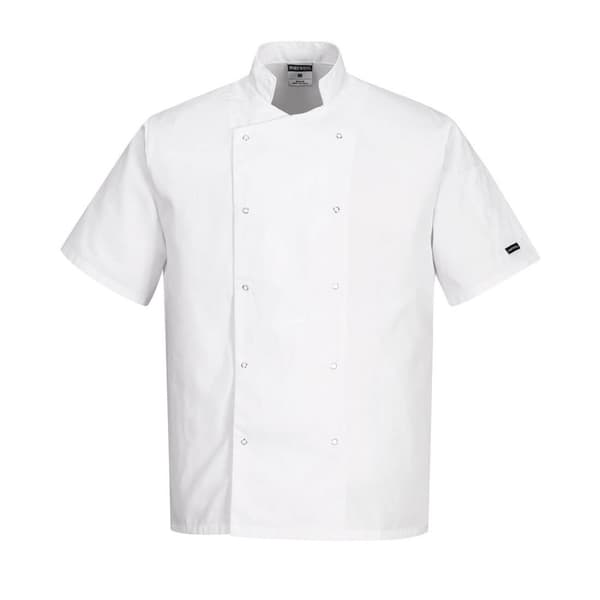 Cumbria Kokkesweatshirt - Hvid L