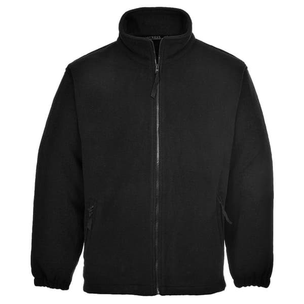 Herr svart Aran Fleece Portwest F205BKR XXL
