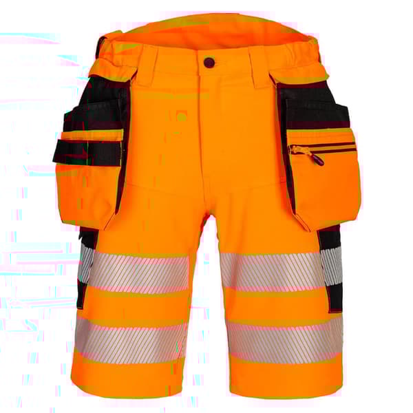 DX4 Varselbyxor med Hölster - Orange/Svart 40