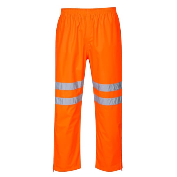 Portwest RT61ORR M Hi-Vis Orange andningsbyxa (klass 3)