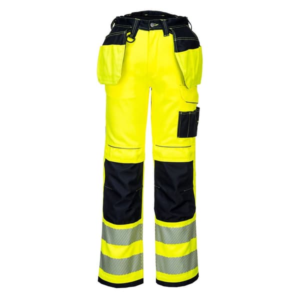 Portwest T501YBR 41 Hi-Vis PW3 Bukser med Holster