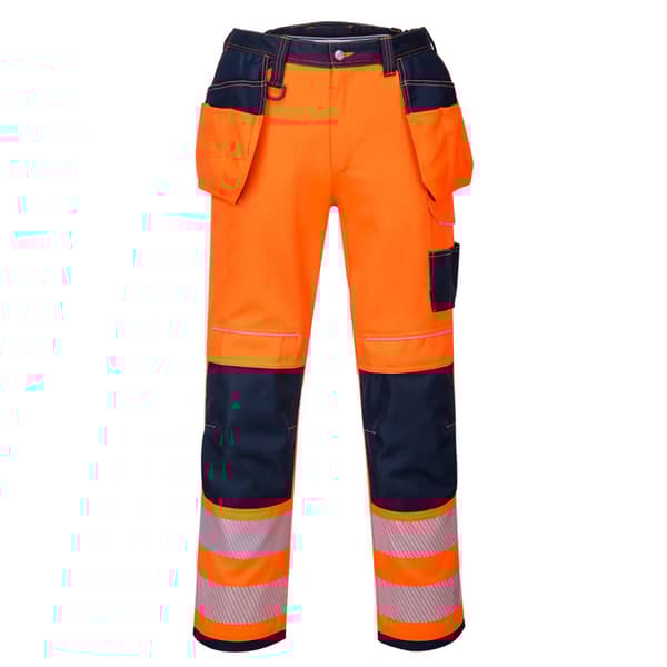 Portwest T501ONR 36 Hi-Vis PW3 Bukser med Holster