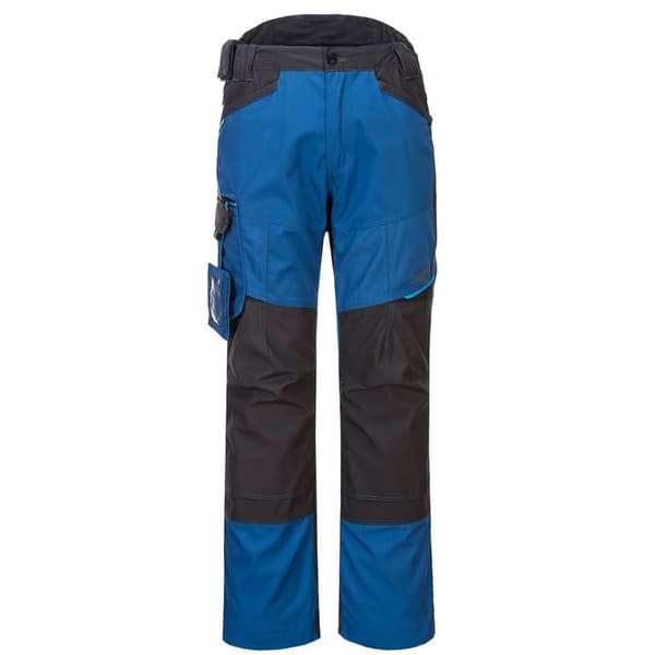 Portwest T701PBR 36 Grå/Blå WX3 Arbetsbyxor