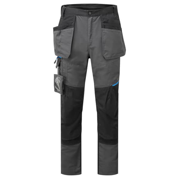 Portwest WX3 Slim Fit Holster Arbejdsbukser T719MGR 33