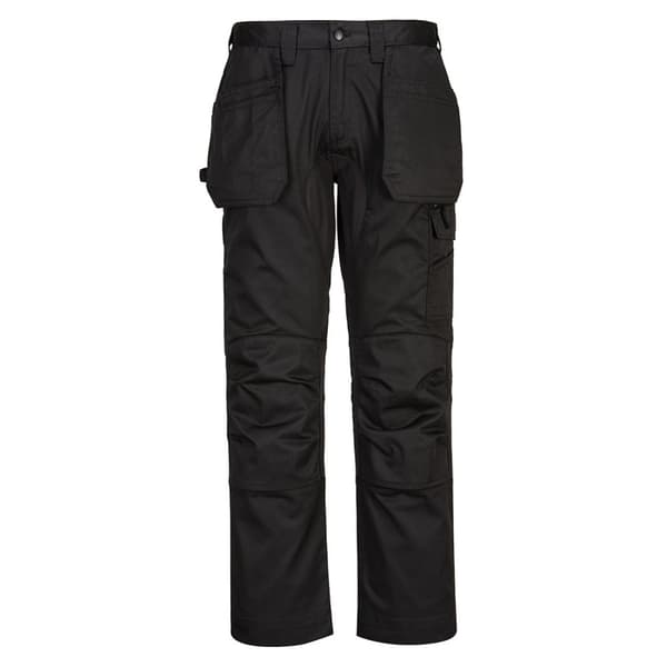WX2 Stretchbyxor med Hölsterfickor - Svart 46