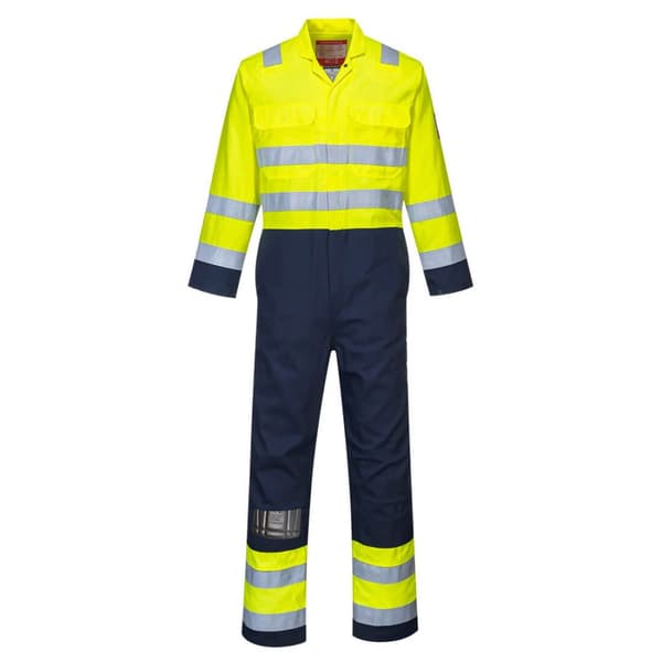 Bizflame Work Portwest BIZ7YNR S flamskydds- och antistatisk varseloverall