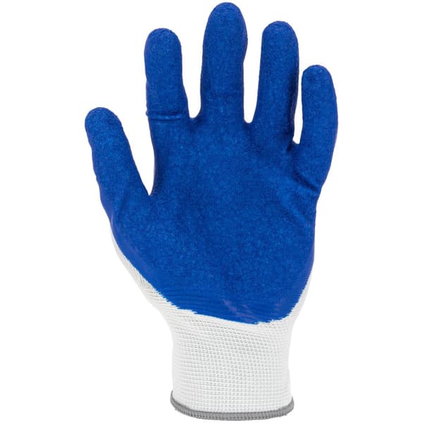 LATEXHANDSKER BLÅ-HVIDE L210509P, KORT, "9", CE, LAHTI
