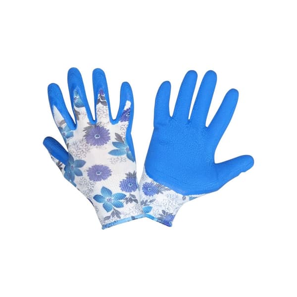 LATEXHANDSKAR LILA L211509P, KORT, "9", CE, LAHTI