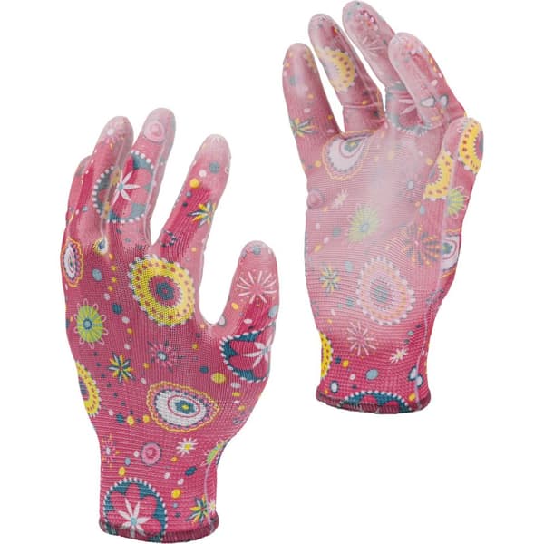 PU HANDSKER PINK L230307P, KORT, "7", CE, LAHTI