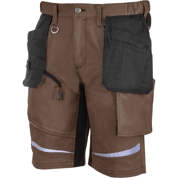BRUN-SORTE KORTE SHORTS, "3XL", CE, LAHTI