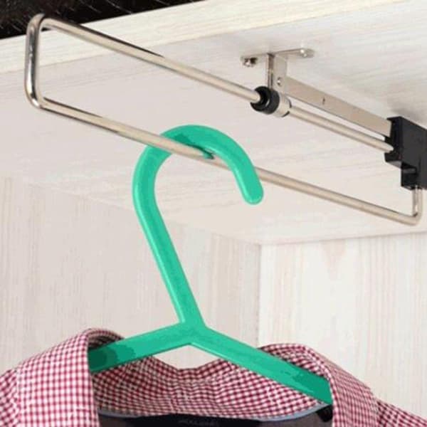 Utdragbar garderobshängare 35cm